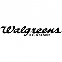 Laser Etched WalGreens Pharmacy Logo